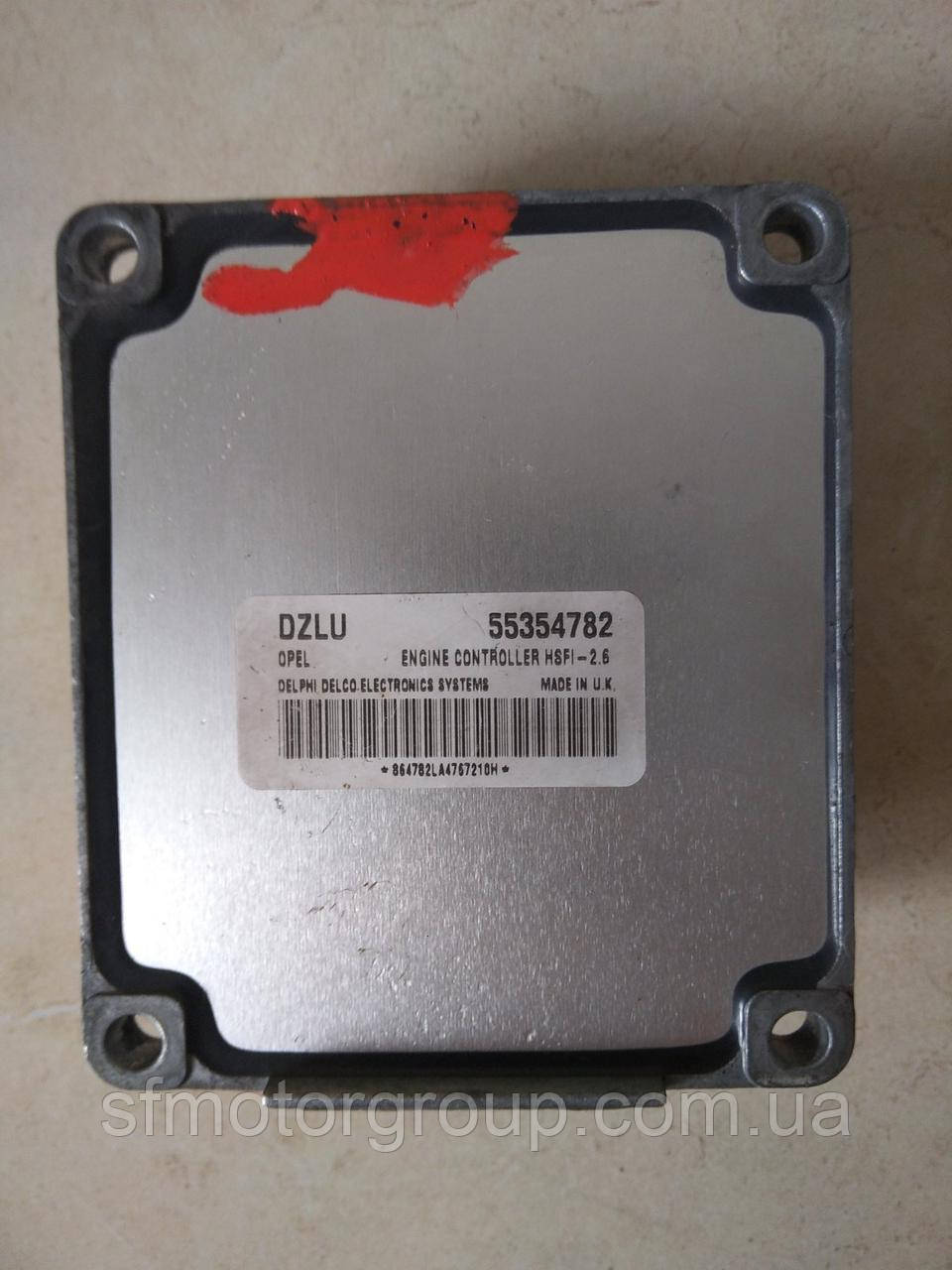 Блок управления двигателя Opel Zafira 1.6 CNG Z16YNG