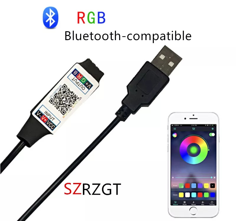 Контролер RGB 5 В Bluetooth Mini