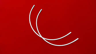 Кісточки для білизни РЕТ №198 (пара) плоскі