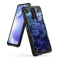 Чехол Fusion X Design для Xiaomi Redmi K30/ Pocophone X2 Camo Black (XDXI0006)