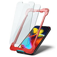 Защитное стекло Caseology Snap Fit 2-Pack Tempered Glass для iPhone 13 Mini Clear (AGL03416C)