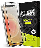 Защитное стекло Fusion Invisible Defender Full Cover Glass для iPhone 12 Mini Black (G7F022)
