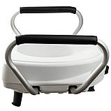 Насадка на унітаз 12 см із поручнями, фото 3