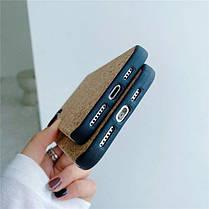 Чохол для Apple iPhone 7 Plus, 8 Plus Alitek Пробкове дерево Brown/Black, фото 4