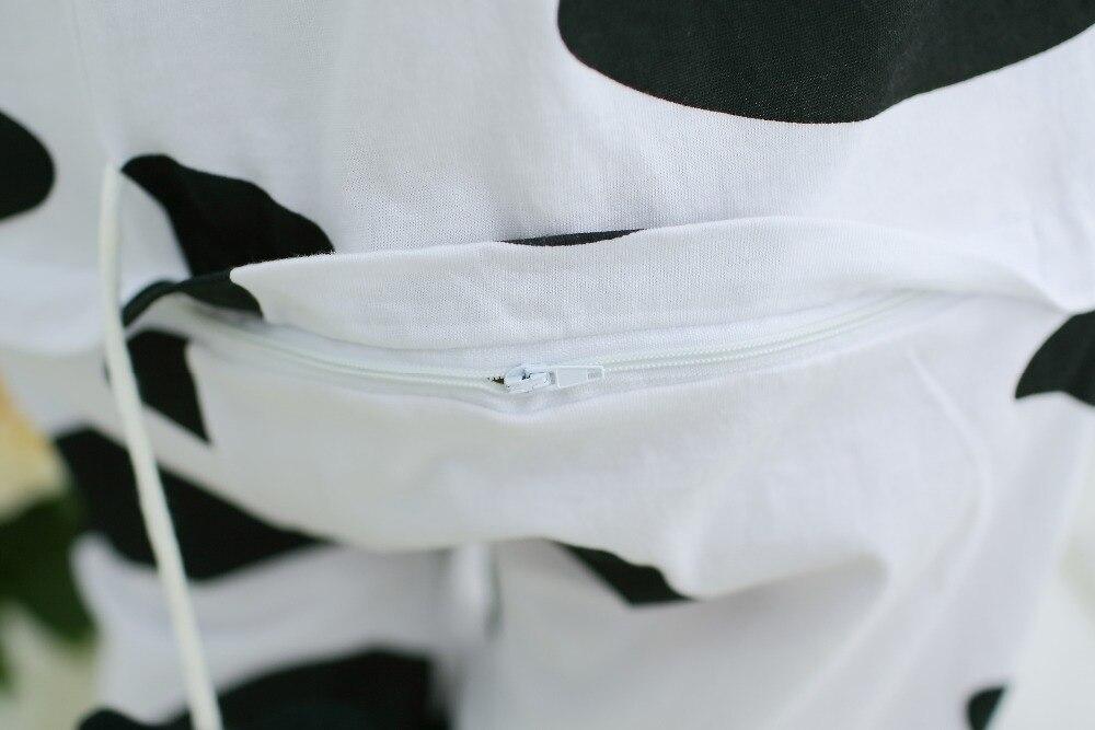 Кигуруми BearWear Корова Мілка (річна) L - зростання 168-173 см Чорно ...