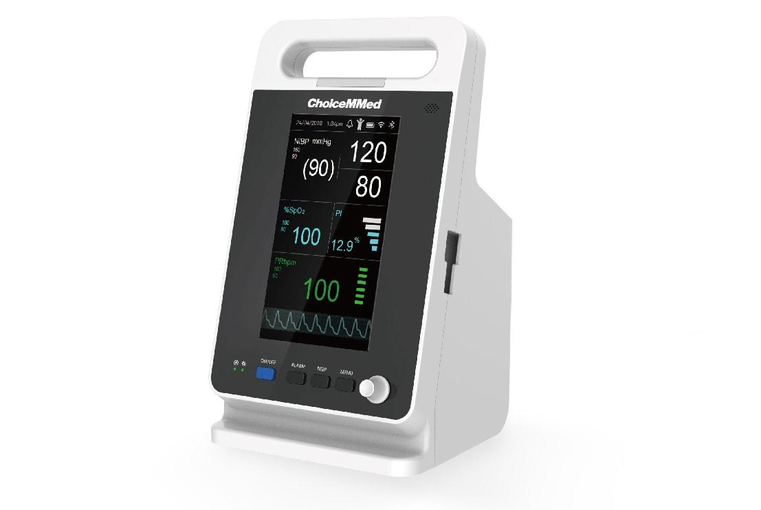 Монитор пациента MD2000C (SpO2, ЧП, Ip, НиАд, Темп)