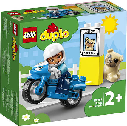 Lego Duplo Поліцейський мотоцикл 10967