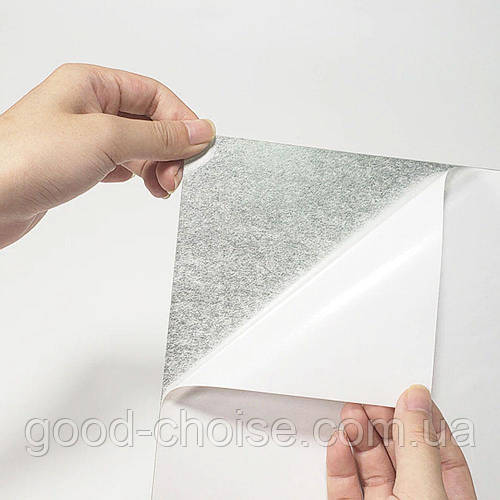 Самоклеющаяся зеркальная акриловая наклейка на стену 27*42 см ...