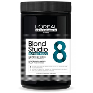 Пудра знебарвлююча 500 г L'Oreal Professionnel Blond Studio Bonder Inside Lightening Powder 8