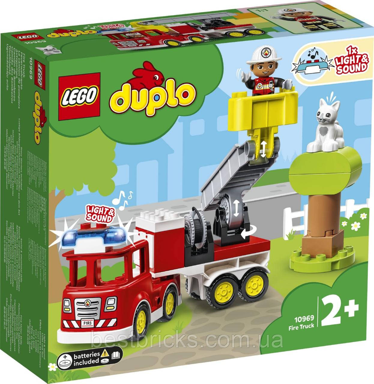 Lego Duplo Пожежна машина 10969, фото 1