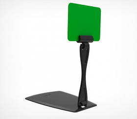 Тримач для цінника DELI-UNBO-SET90 пластиковий з зміною кута на підставці чорний