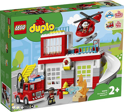 Lego Duplo пожежна частина і гелікоптер 10970