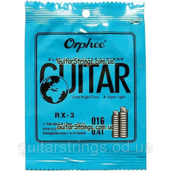 Струна Orphee RX-3 Plain Steel .016 acoustic or electric
