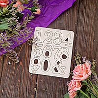 Чипборд Набір "Цифри"