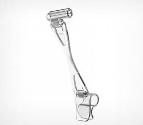 Тримач цінника DELI-SIDE-SET90 пластиковий прозорий