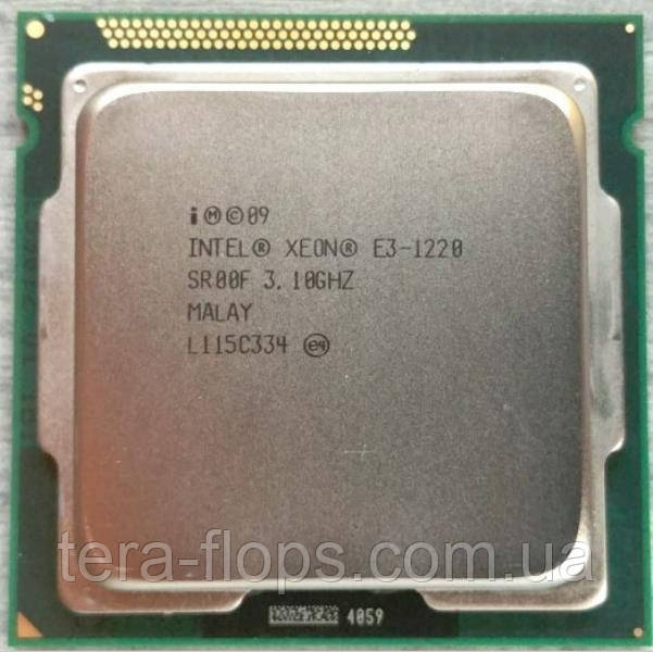 Процесор Intel Xeon E3 1220 LGA 1155 (BX80623E31220) Б/В (D2)