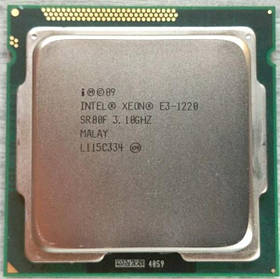 Процесор Intel Xeon E3 1220 LGA 1155 (BX80623E31220) Б/В (D2)