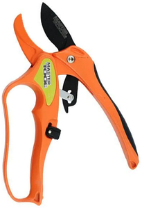 Секатор садовий c храповим механізмом Mastertool 200 мм (14-6112)