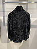 Жакет із каракульчі чорного кольору, 42, 44, 46, 48р, фото 3