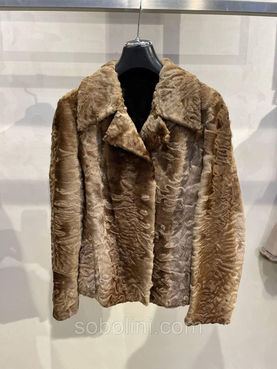 Жакет із хутра каракульчі, 42, 44, 46, 48р, фото 1