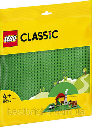 Lego Classic Зелена базова пластина 11023
