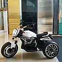 Дитячий електромотоцикл Ducati 3-х колісний на акумуляторі, фото 5