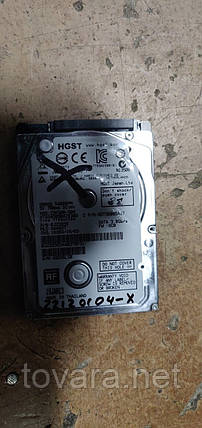 Жесткий диск для ноутбука 500 Gb / Гб HGST Z5K500 HTS545050A7E380 2.5" SATA2 № 22120104, фото 1