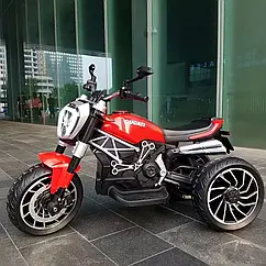 Дитячий електромотоцикл Ducati 3-х колісний на акумуляторі