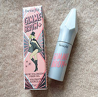 Оттеночный гель для объема бровей Benefit - Gimme Brow+ Volumizing Gel, оттенок 3 Light Brown, мини-формат 1 г