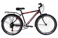 Чоловічий міський велосипед DISCOVERY PRESTIGE MAN VBR 26"(чорно-червоний)