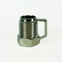 Оригінальна чашка "Болт", срібло