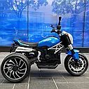 Дитячий електромотоцикл Ducati 3-х колісний на акумуляторі, фото 3