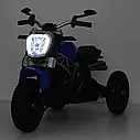 Дитячий електромотоцикл Ducati 3-х колісний на акумуляторі, фото 8