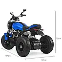 Дитячий електромотоцикл Ducati 3-х колісний на акумуляторі, фото 5