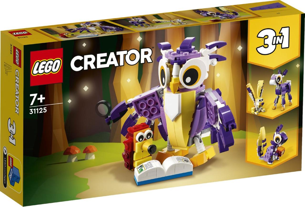 Lego Creator Дивовижні лісові мешканці 31125, фото 1