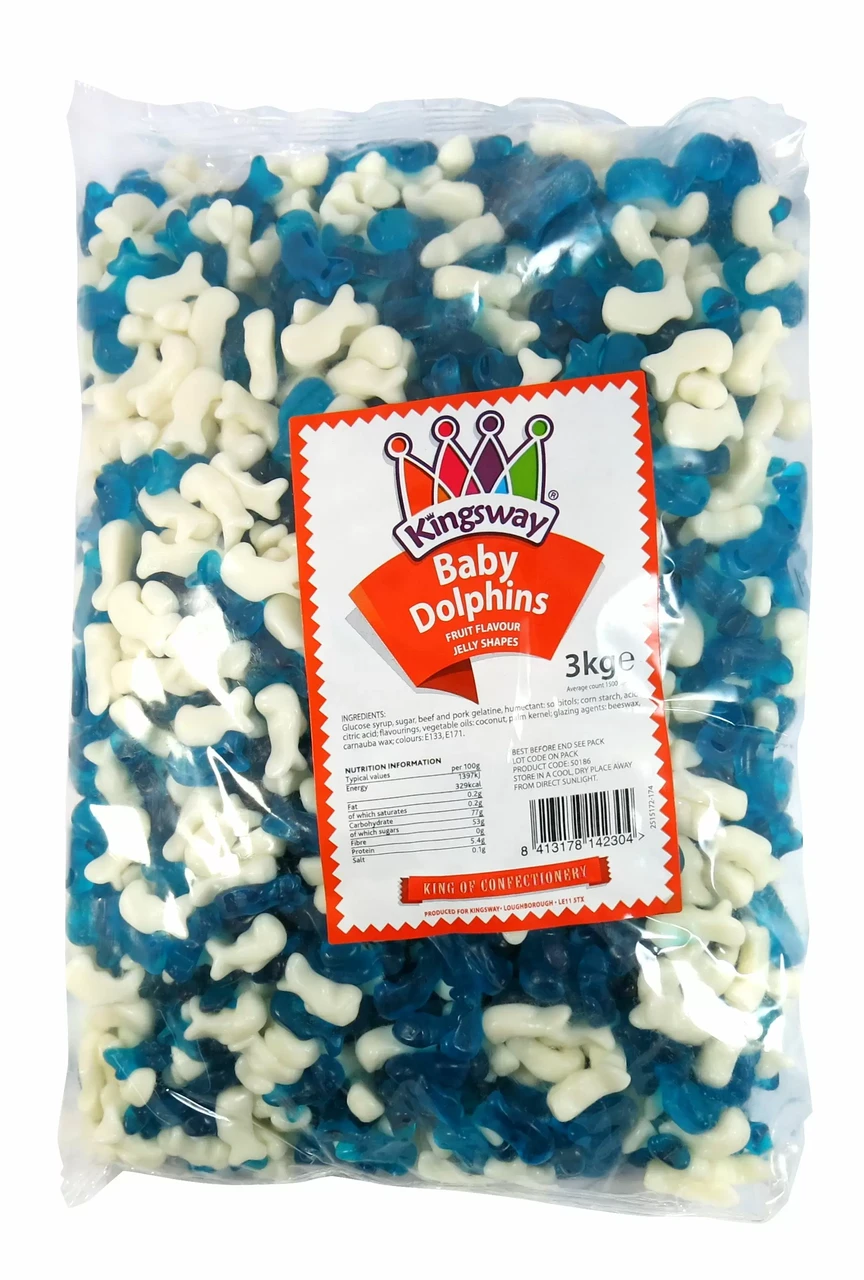 Желейки Дельфіни Kingsway Baby Dolphins 3kg