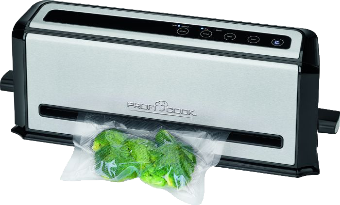 Апарат для паковання Profi Cook PC-VK 1133 + пакети/плівка 110 Вт/12 л/хв вакуумний пакувальник/вакууматор