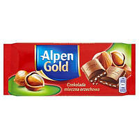 Шоколад молочный Alpen Gold Nut с фундуком 90 г