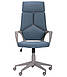 Крісло комп'ютерне офісне AMF Urban HB каркас сірий оббивка синя, фото 9