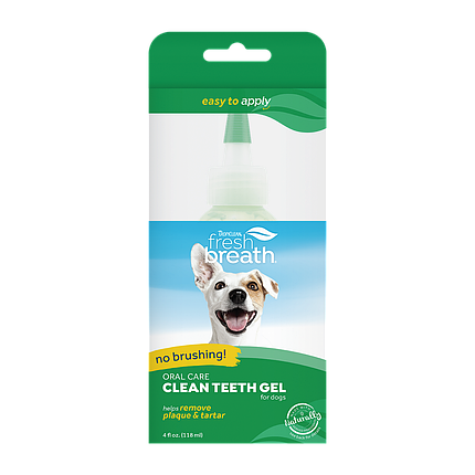 Гель для собак TropiClean "Свіжий подих"  для догляду за ротовою порожниною 118 мл, фото 1