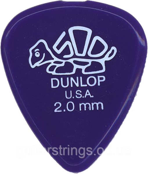 Медіатор Dunlop 41R2.0 Delrin Standard 2.00 mm