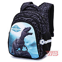 Рюкзак школьный ортопедический SkyName для мальчика Динозавр R2-189