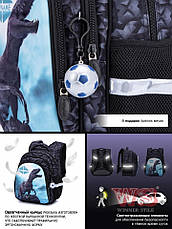 Рюкзак шкільний ортопедичний SkyName для хлопчика Динозавр R2-189, фото 2