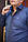 Чоловіча сорочка з довгим рукавом Barcotti 2XL 3XL 4XL 5XL 6XL темно-синя більша за батал Туреччина, фото 5