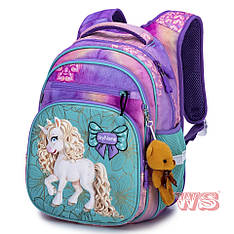 Рюкзак шкільний ортопедичний для дівчинки SkyName Єдиноріг R3-245