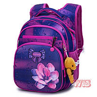Рюкзак школьный ортопедический для девочки SkyName Цветочек R3-243