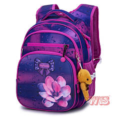 Рюкзак шкільний ортопедичний для дівчинки SkyName Квіточка R3-243