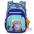 Рюкзак шкільний ортопедичний для дівчинки SkyName Кошеня R3-242, фото 8