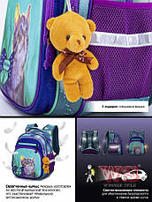 Рюкзак шкільний ортопедичний для дівчинки SkyName Кошеня R3-242, фото 5