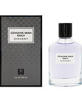 Мужская парфюмированная вода Genuine Man Only Giovany 100ml. Fragrance World.(100% ORIGINAL)